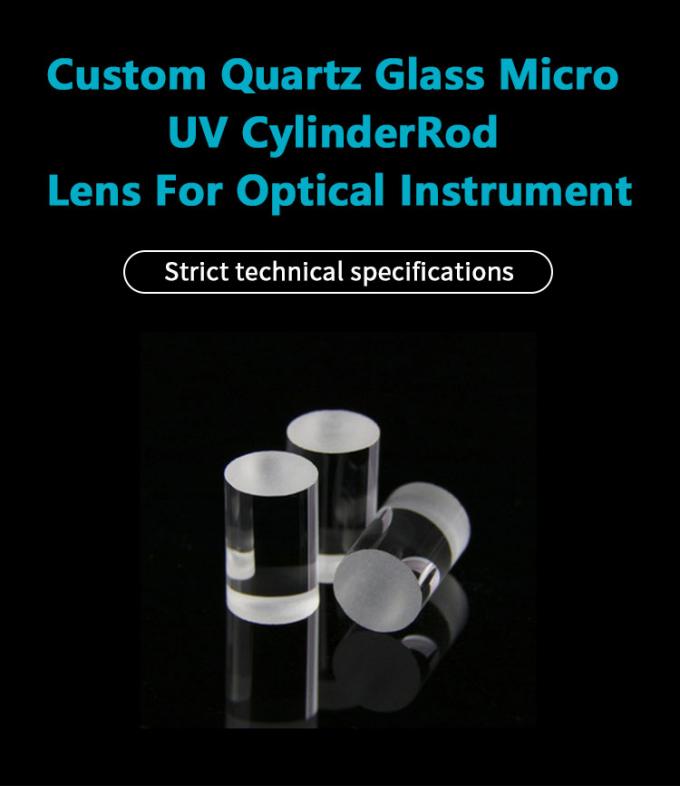 Verschiedene Durchmesser zylinderförmiger Rod Optical Lens Durchmessers der direkten Versorgung 20mm der Fabrik für Laser-Maß-System mit niedrigem Preis