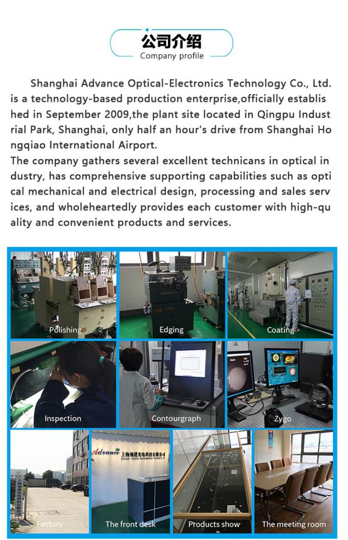 Verschiedene Durchmesser zylinderförmiger Rod Optical Lens Durchmessers der direkten Versorgung 20mm der Fabrik für Laser-Maß-System mit niedrigem Preis