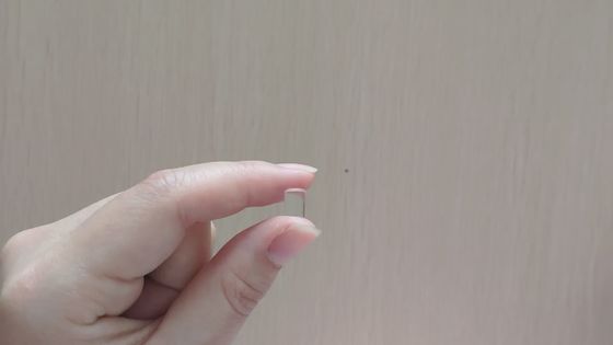 D1mm~50mm Sapphire Optical Glass Cylinder Rod Rippled Mixing Endoscopy Optical Rod Lens