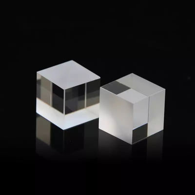 Big BK7 Optische Glaslinse Crystal Cube Prism Infrarot-Fresnel-Linse