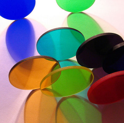 Optisches Glas des Blatt-A5 des Polarisator-RG715 filtert 5mm bis 200mm