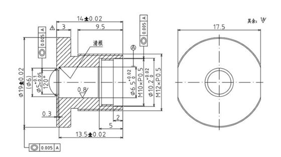 Kundenspezifische Berufsgroßhandelsfabrik-Versorgungs-Visions-Darstellungs-Laser-Collimations-Linse
