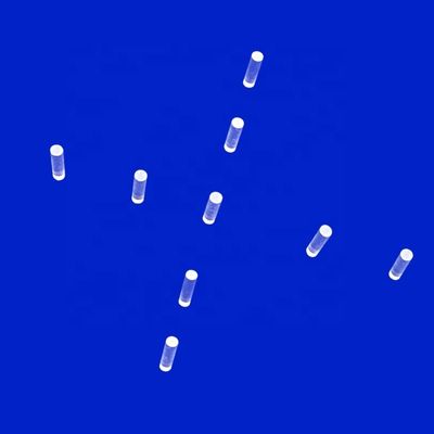 10mmx60mm Saphir 0.5mm bis 50mm Glas-Rod Lens For Laser Machine