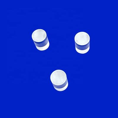 10mmx60mm Saphir 0.5mm bis 50mm Glas-Rod Lens For Laser Machine